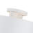 Acklin 2 Light White Medium Semi-flush-135025498-135025499