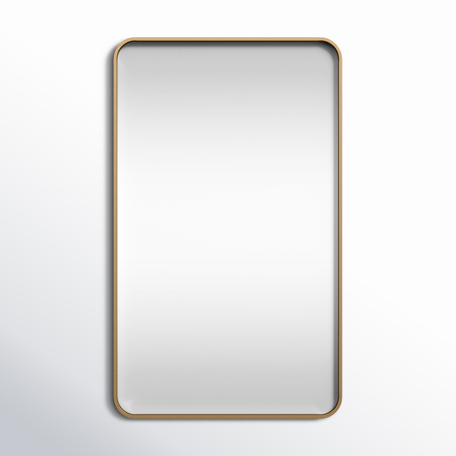 Sabine 36" Accent Mirror, Brass, 40" x 24"