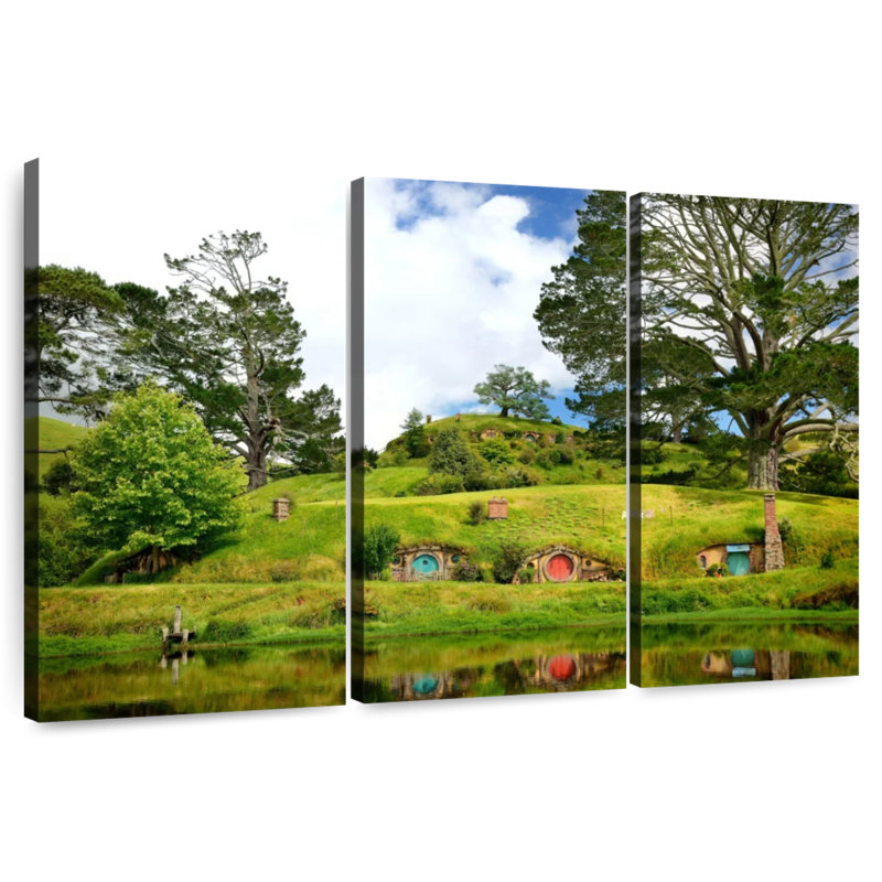 Alvord Hobbiton, attrait touristique, H 48 po x l 74 po