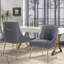 Chaise d'appoint rembourrée à dossier-53252735