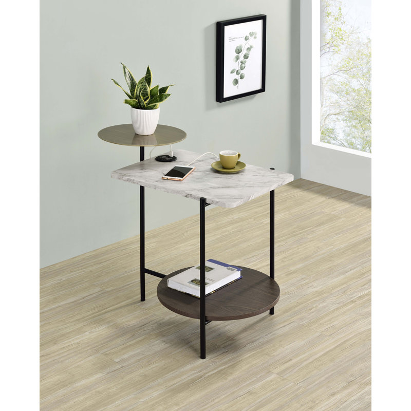 Table de bout à 3 pieds 25,5 po de haut Ottello