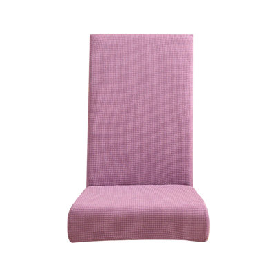Soft  cushion Solid Color Brushed High Elastic Chair Cover  Soft And Comfortable Chair Seat Cover -proof And Dirt- Chair Slipcover Suitable For Dining Chair
