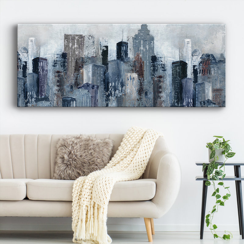 City Mood, H 12 po x l 30 po x P 1,5 po