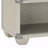 Gray Finish Nightstand