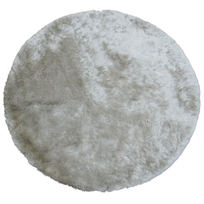 Marina Solid Colour Hand Woven Shag Area Rug