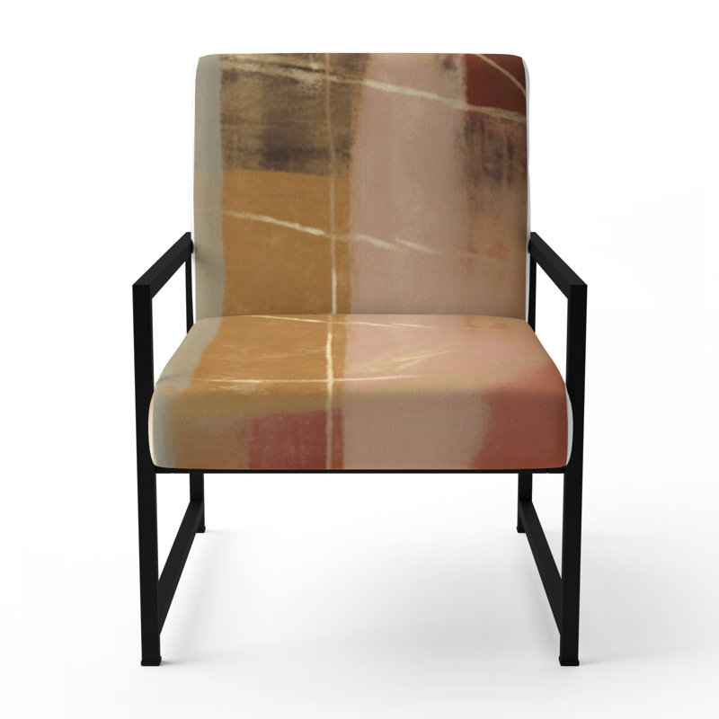 Culligan - Chaise rembourrée avec accoudoirs, Noir, noir, noir, noir