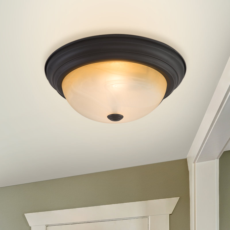 Campo Glass Flush Mount