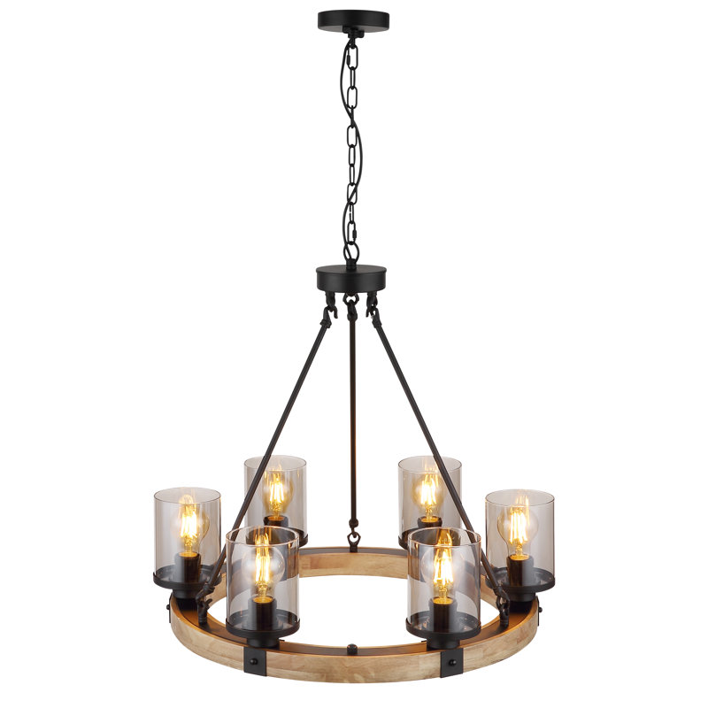 Whelington 6 - Light Matte Black Pendant