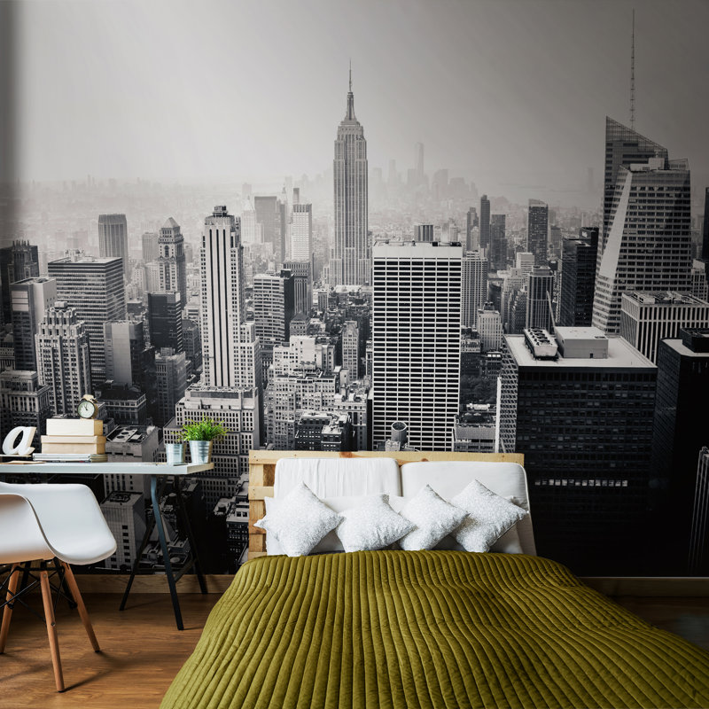  Empire State Matt Smooth Paste the Wall Mural 300cm wide x 240cm high, 280 cm L x 350 cm W