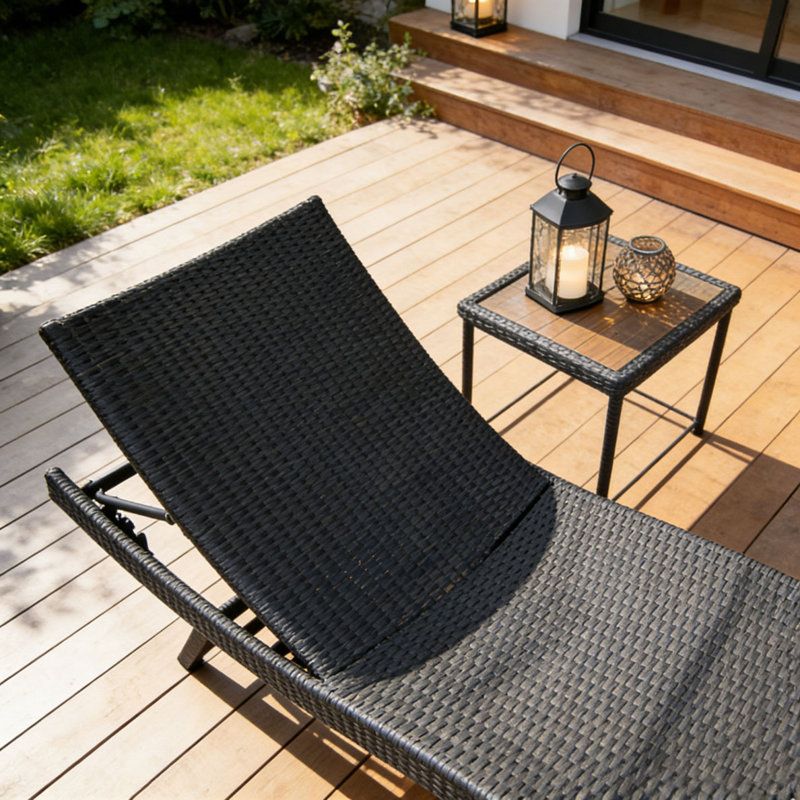WICKER CHAISE, 1