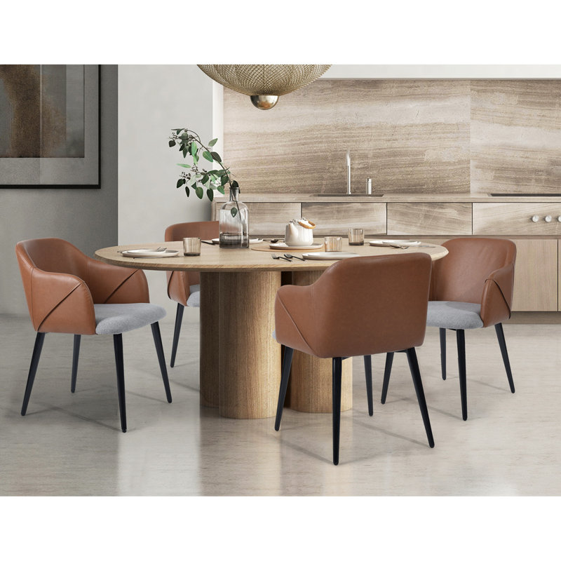 Cranon 46.5cm H Fabric Upholstered Armchair