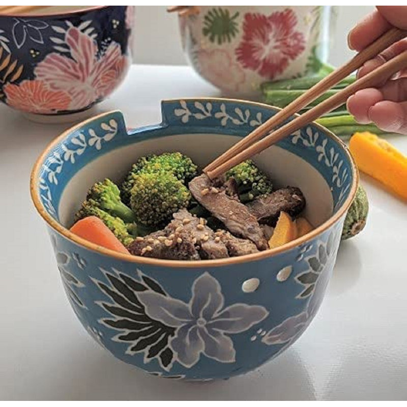 Flowers in The Wind Soup Bowl