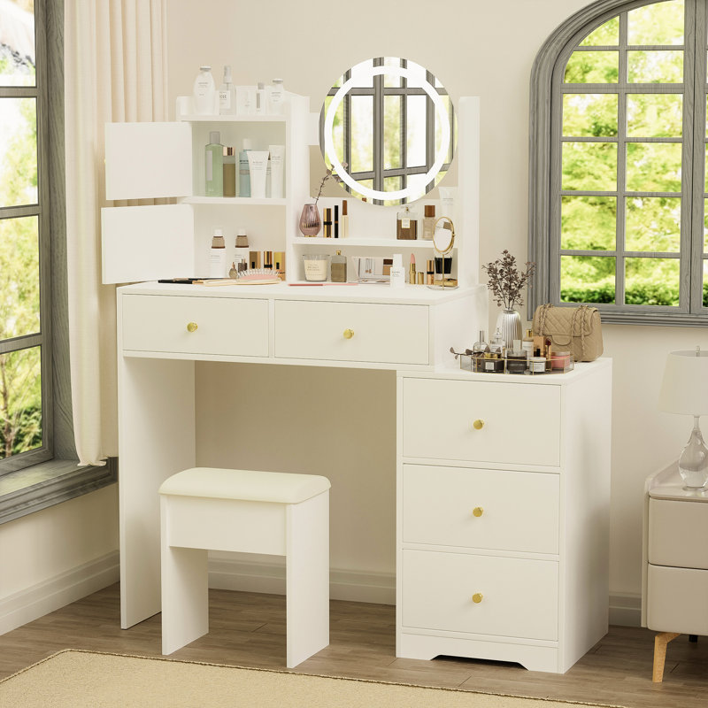 Table de coiffeuse avec chaise Modern