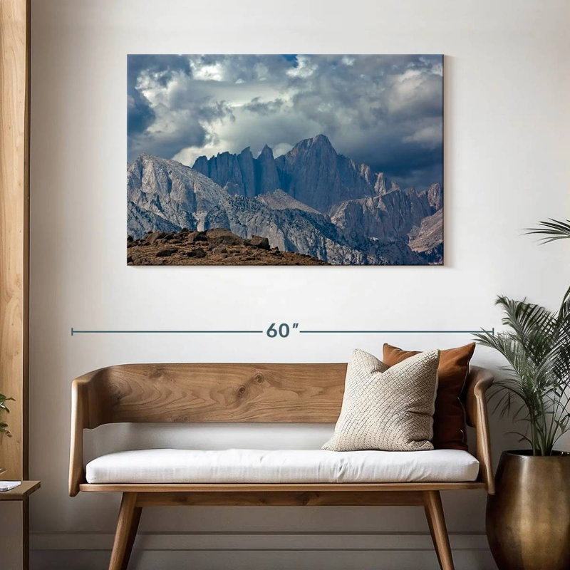 Majestic Mount Whitney, H 30 po x l 45 po