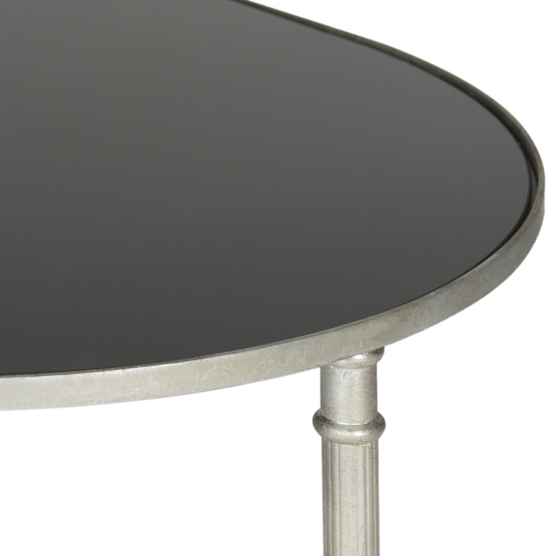 Cerulean 3 Legs End Table, 50.8cm H x 50cm W x 45cm D, Silver