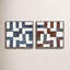 Patchwork 5 & 6, Set of 2 by Marco Marella for Studio M - Framed Wall Art-622772832-622772833-622772834