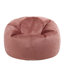 icon Kingston Classic Velvet Bean Bag Chair Taupe Bean Bags-73196943