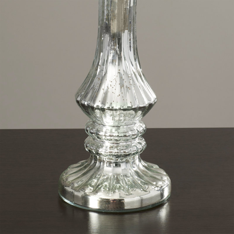 Glass Tabletop Candlestick