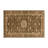 Overdyed Brown Indoor and Outdoor Area Rug-409219480
