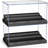 2Pcs 3-Steps Acrylic Minifigures Display Case Stackable Dustproof Collectibles Box-112319594