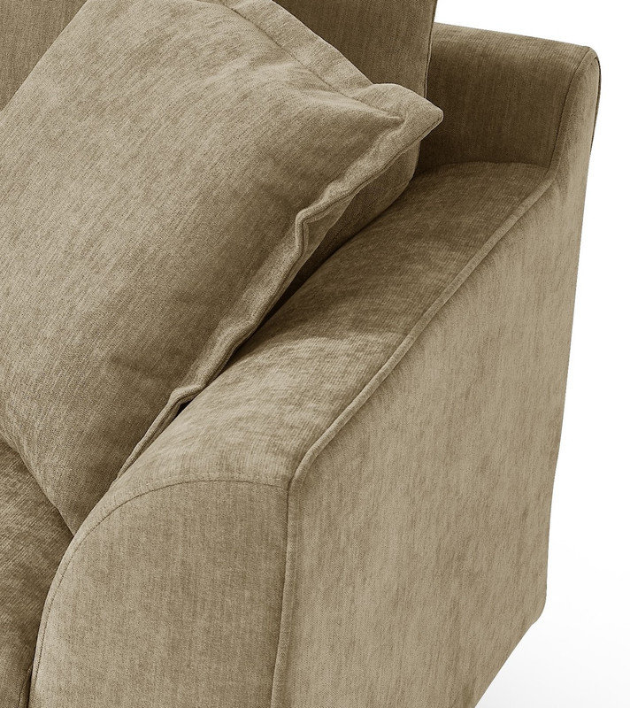 3 Seater Sofa, Beige, 2