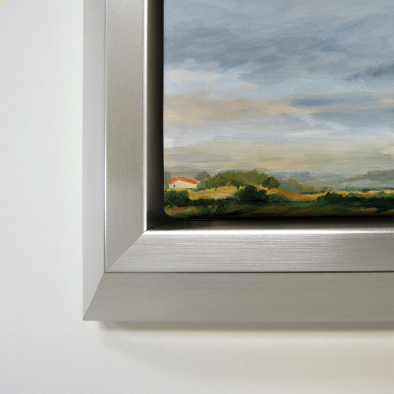 "Home Away from Home" par Pamela Munger - impression sur toile, Argent, H 24 po x l 24 po