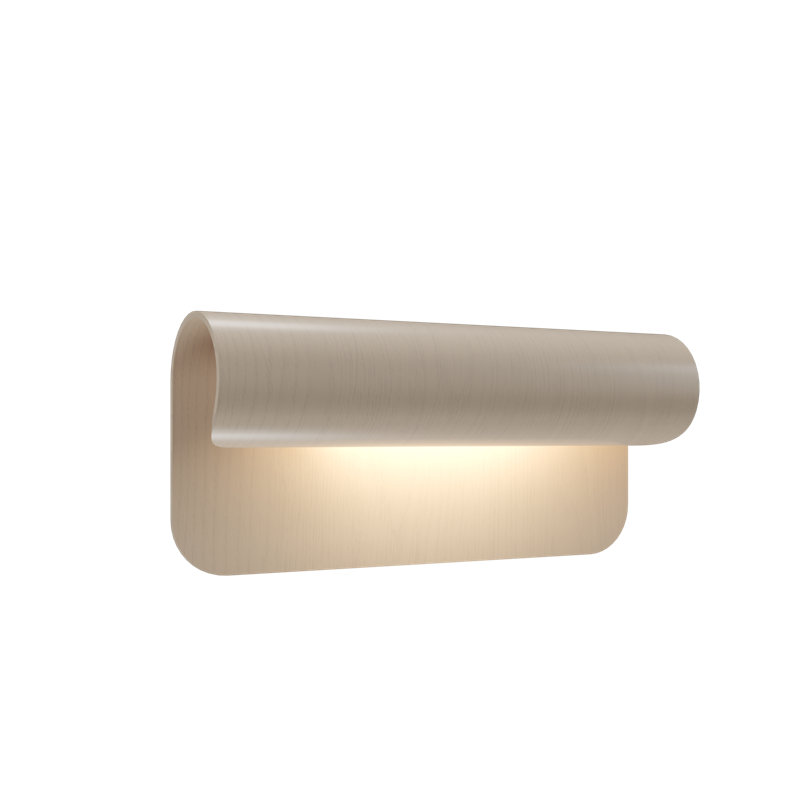 Cascade 1 - Light Flush Mounted Sconce, Organic Cappuccino