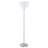 Chrome Metal Base Floor Lamp