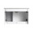 Wall-Mounted Bathroom Vanity With Ceramic Sink, 2-Soft Close Doors