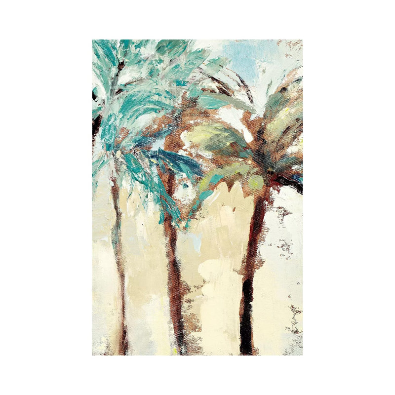 Bright Island Morning II by Lanie Loreth - Painting on Canvas, 20.32 cm H x 30.48 cm W, Wrapped Canvas