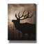  «Elk Sunrise 2» par Lori Deiter, art mural sur toile-2009082262