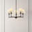 Fedro 5 - Light Dimmable Chandelier