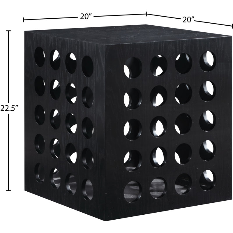 Table de bout Bromleigh, Noir