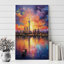 La tour du CN, Toronto, Ontario, Canada V4 - peinture sur toile tendue-88069023