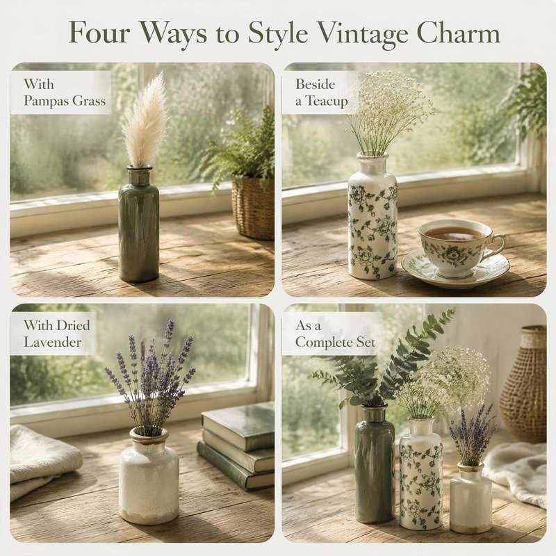 Vase Table Vase - Set of 3