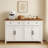 55.1" W Sideboard with 3 Drawers, 4 Doors and Adjustable Shelves-603831957