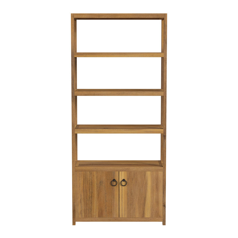 Lark 4- Tier Etagere Etagere Bookcase, Natural