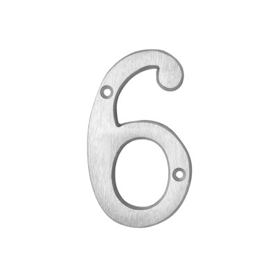 TAYMOR 25-ANC66 4" Classic Aluminum House Numbers Aluminum