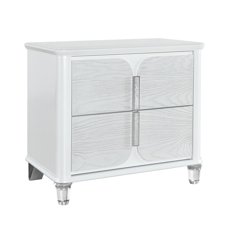 Table de chevet gris BRENDA