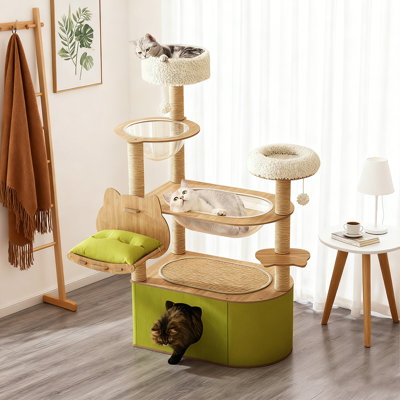 Arbre à chat multifonctionnel Creative