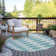 Fayme Washable Geometric Indoor / Outdoor Rug