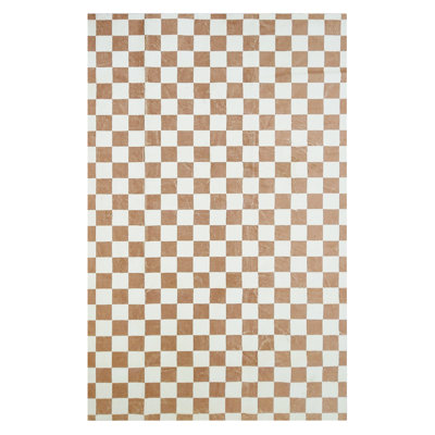 Tapis rectangulaire Durno avec envers antidérapant