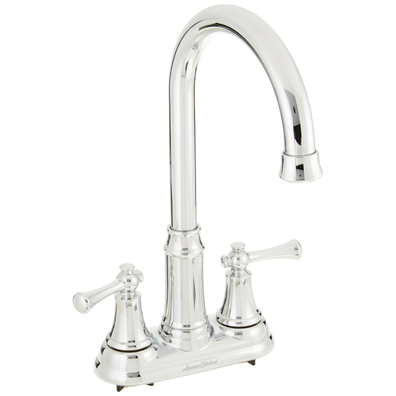 American Standard 4285.420.002 Portsmouth Two Handle, Centerset, High Arc Bar