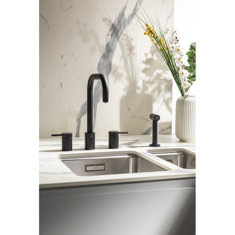 Click Modern Kitchen Hand Spray, Matte Black