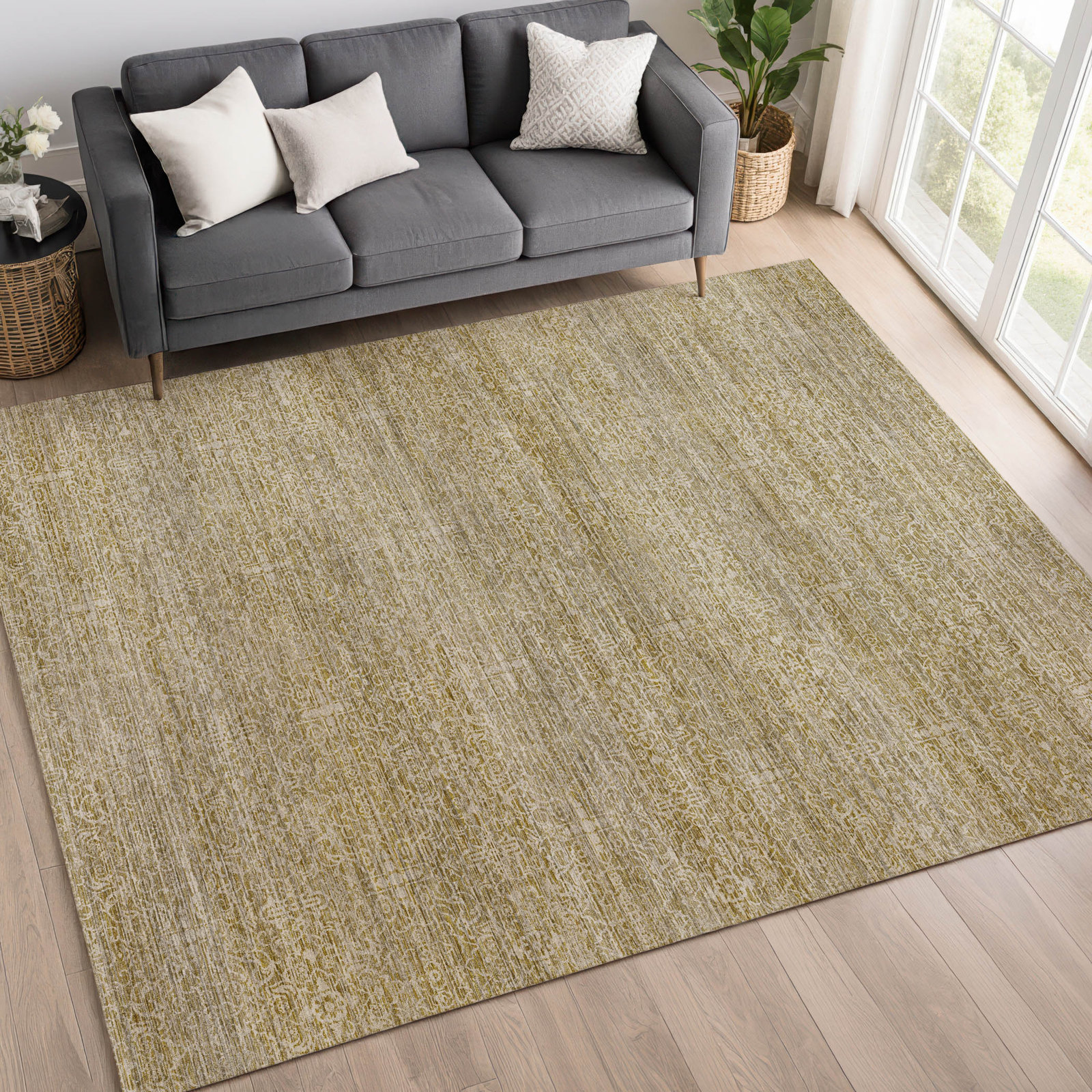 Rug, 8' x 10', Linen