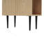 Meuble-lavabo en bois 21,6 po, armoire combinée, meuble de rangement pour salle de bain, lavabo simple en céramique, rangement sur le côté droit-13037167