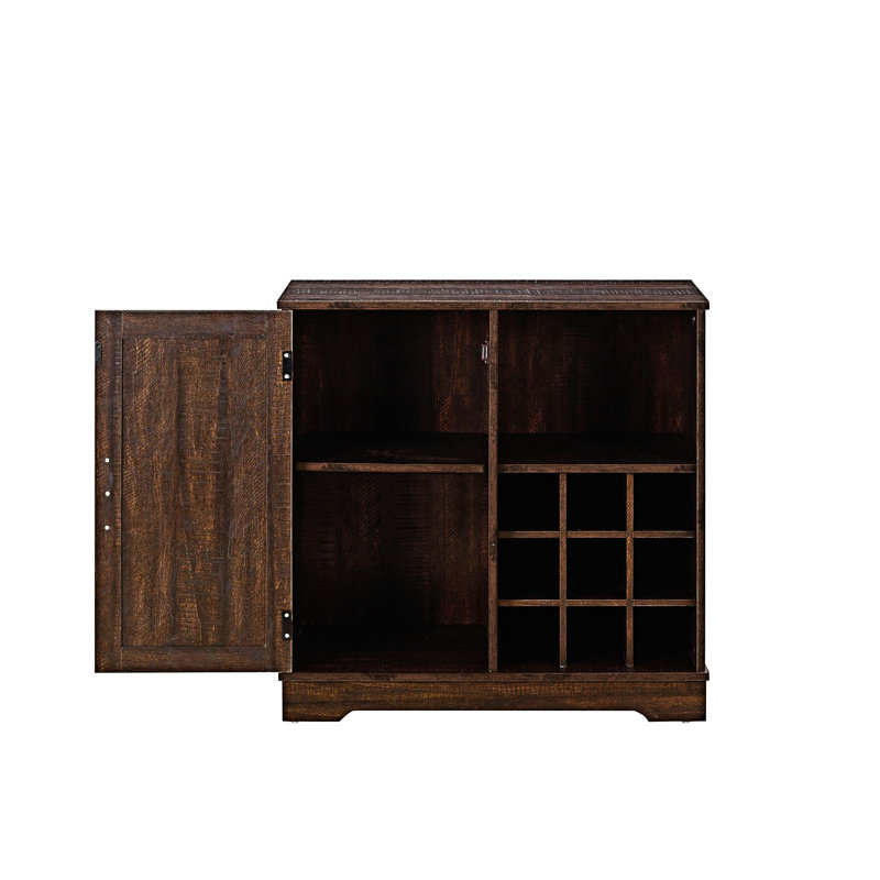 Buffet armoire à vin avec tablettes réglables Wine Bar