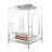 Sapienza Metal Frames End Table with Shelves-145338652