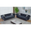 Canapé en tissu 87 po Chesterfield-116151505-124836248