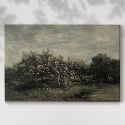 Paysages rétro-DLXII -Galerie enveloppée Cavas